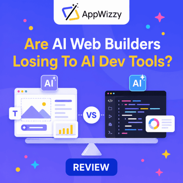 Are AI Web Builders Losing to AI Dev Tools?